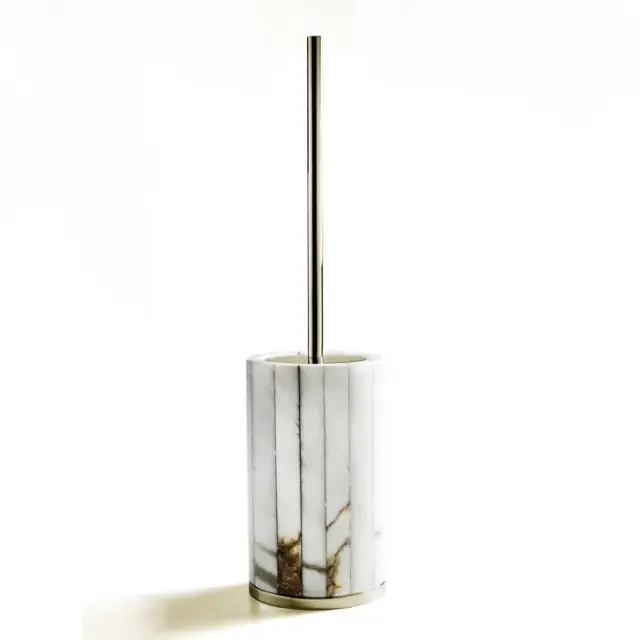 3SC Rigato Ершик туалетный напольный d11хh44 см, цвет: золото