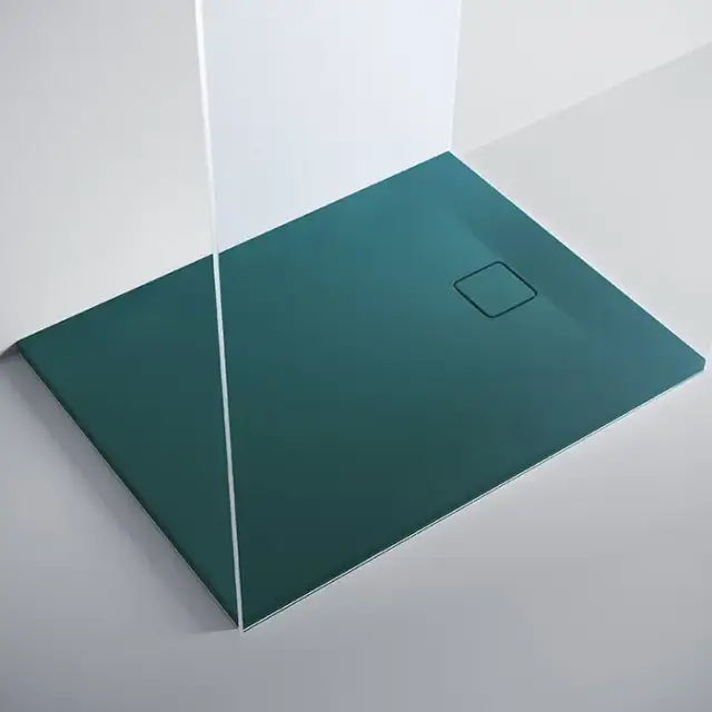 Salini Oasi Поддон 120х90х3см, с сифоном, материал: S-Stone, цвет: RAL6004 матовый