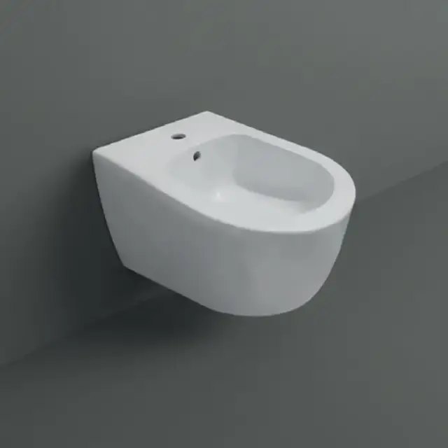 Simas Trevi Биде подвесное 56.5х37.5 см, с 1 отв., цвет: белый матовый