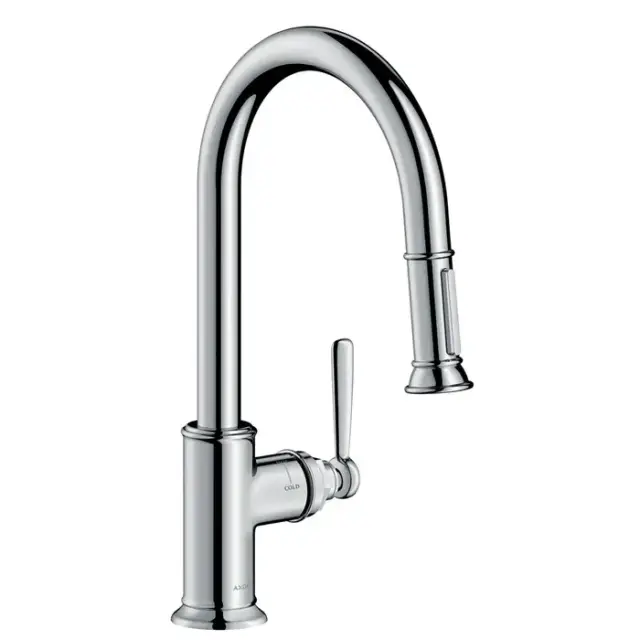 Axor Montreux Смеситель для кухни, однорычажный, на 1 отв., с выдвижной лейкой, цвет: хром