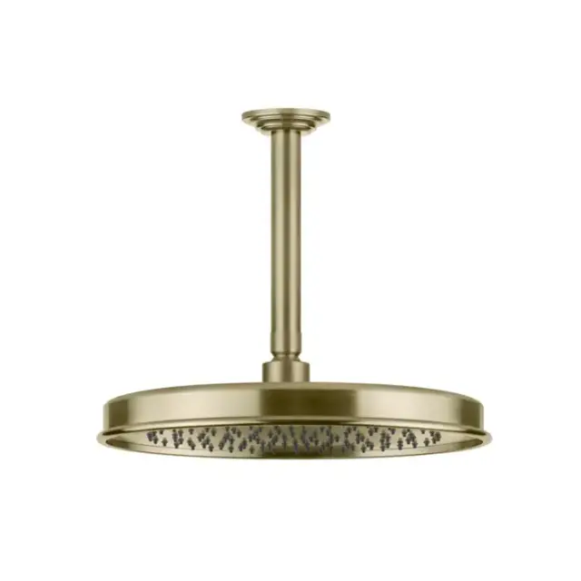 Gessi Venti20 Верхний душ Ø30см., с потолочным держателем 29.3см., цвет: Brushed Brass PVD