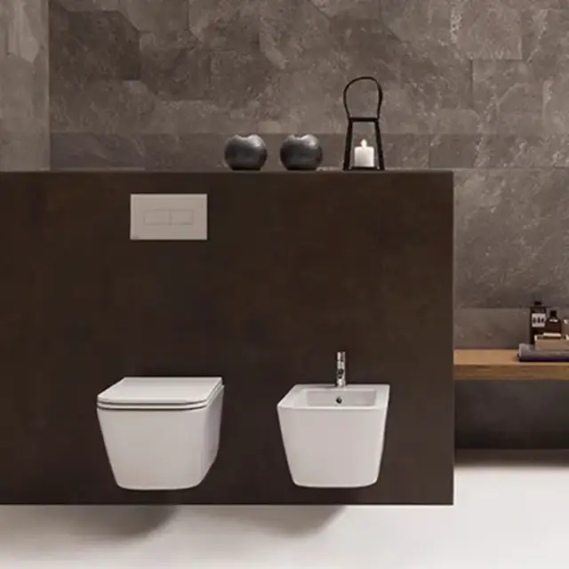 Globo Stone Биде подвесное 52х36см, c 1 отв.под смеситель, системой скрытого крепежа, цвет: белый