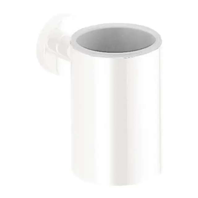 Colombo Plus Стакан подвесной, цвет: белый матовый