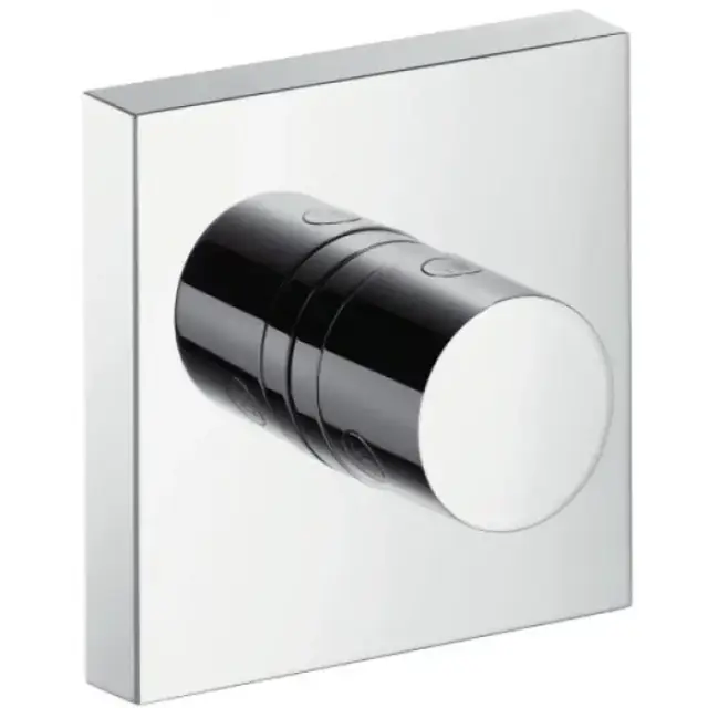 Axor ShowerCollection Запорный/переключающий вентиль Trio/Quattro, внешняя часть 12x12, ½’, цвет: хром