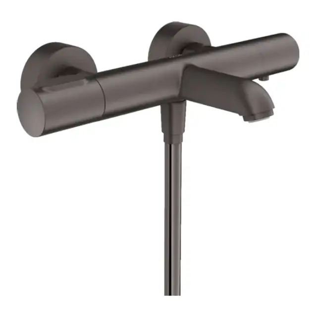 Axor Citterio M Смеситель для ванны, настенный, термостатический, цвет: шлифованный черный хром