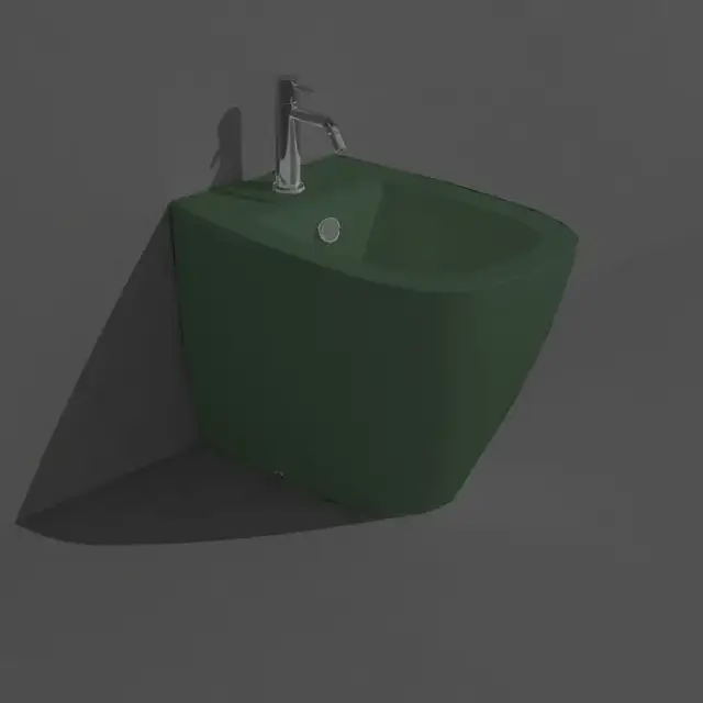 Simas Juniper Биде напольное 53,5x370xh42см, с 1 отв., цвет: mirto matt