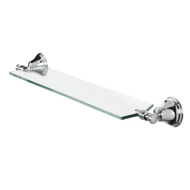 TW Harmony 018, стеклянная полочка 71см, подвесной, цвет: хром