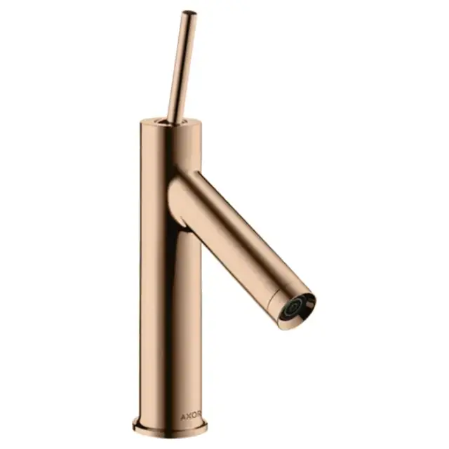 Axor Starck Cмеситель для раковины 90, на 1 отв., цвет: полированное красное золото