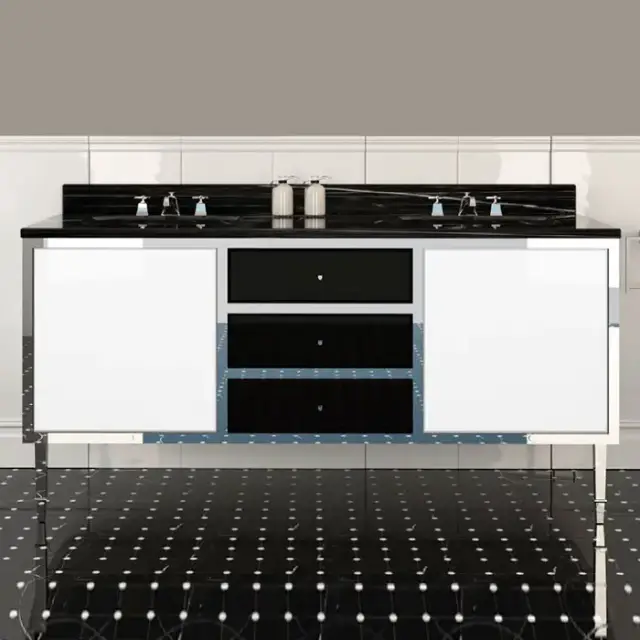 Devon&Devon Jazz 3, Комплект мебели, напольный, Цвет: pure white/deep black