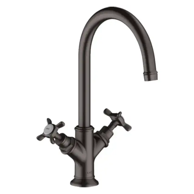 Axor Montreux Смеситель для раковины 210, на 1 отв., цвет: шлифованный черный хром