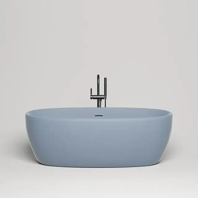 Salini Luce Ванна отдельностоящая 170х85х58cм., донный клапан 