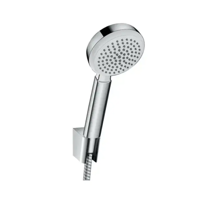 Hansgrohe Crometta 100 1j Ручной душ 10см., с держателем, цвет: белый/хром