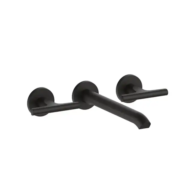 Fantini Sailing Смеситель для раковины, настенный, цвет: Deep Black PVD