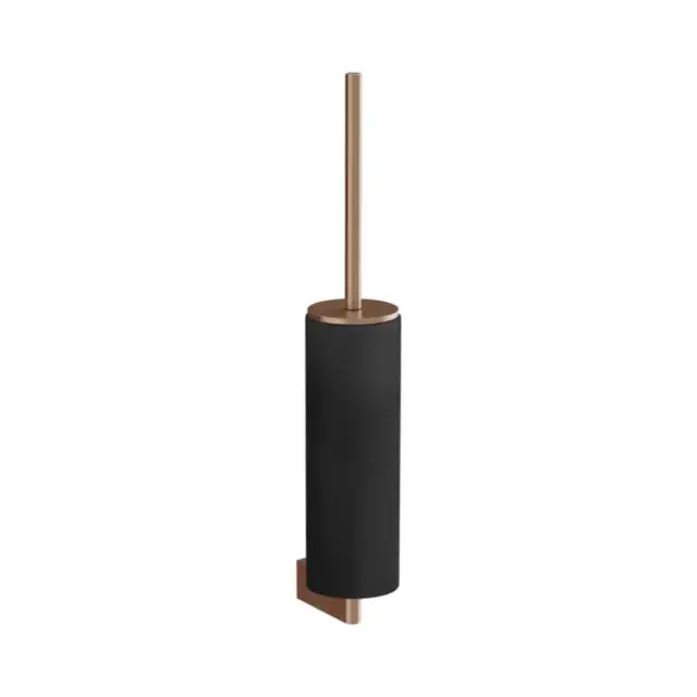 Gessi Origini Туалетный ершик, подвесной, цвет: черный/Copper Brushed PVD