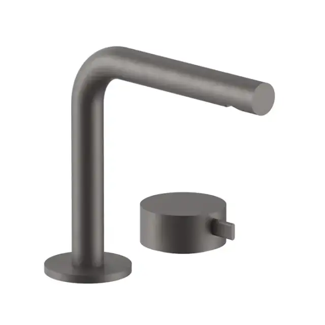 Fantini AF/21 Смеситель для раковины, 2 отв., излив: 155 мм, цвет: Matt Gun Metal PVD