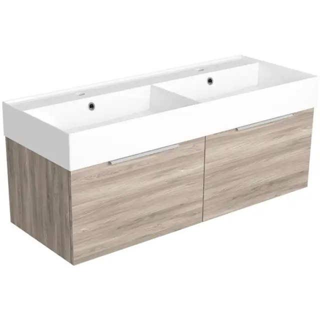 SIMAS AGILE Тумба подвесная 120x46xh40 см, для раковины AG121D.., 1 ящик, ручка матовый хром, цвет: ROCCIA