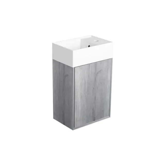 SIMAS AGILE Тумба подвесная 40x27xh51 см, для раковины AG40., 1 дверца, цвет: BARRIQUE