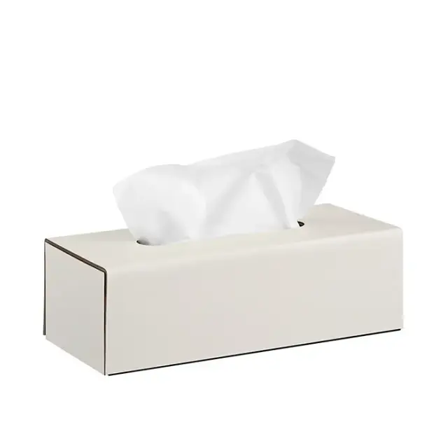 ADJ Салфетница, 12х25хH8 см., цвет: панна котта/белый