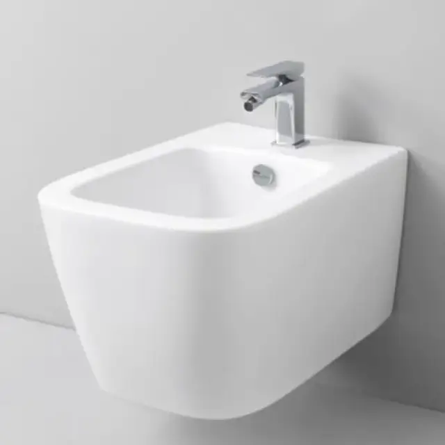 Artceram A16  Биде подвесное  36х52 см, с 1 отв под смеситель, с креплениями,  цвет: белый