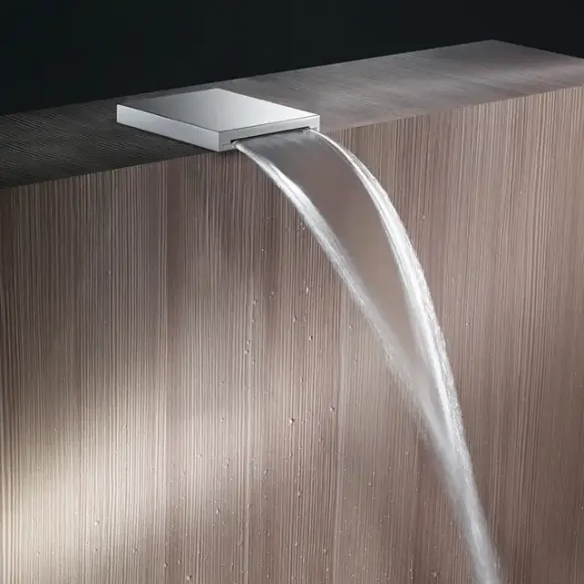 Bossini Mak Каскадный изилив, 96х118см., латунь. цвет: хром