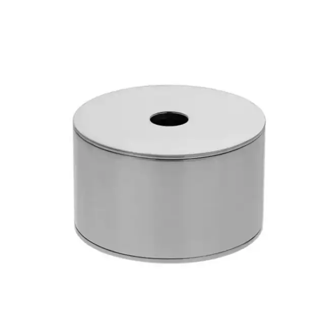 Oasis Defile Контейнер Ø11х6.5см., настольный, гладкий, цвет: хром