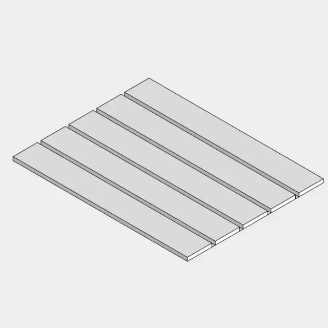 Effegibi Набор дорожек для Био-сауны Sky 30, цвет: канадский хемлок