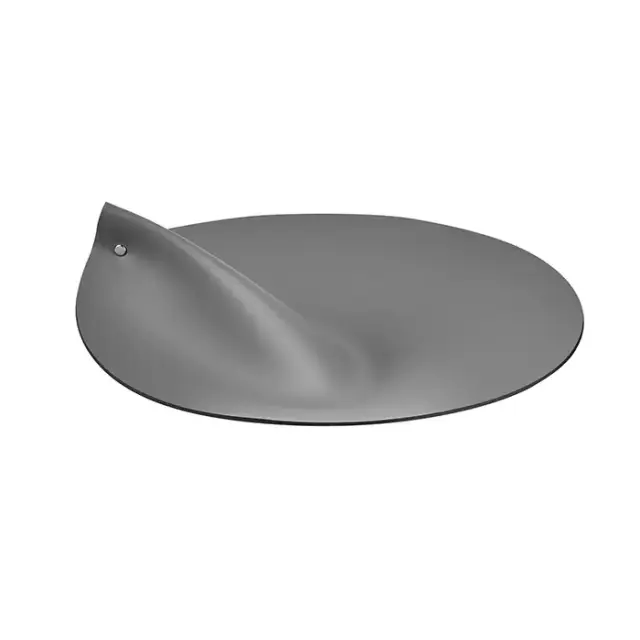 ADJ Крышка для корзины для белья, D33 см., цвет: серый/черный