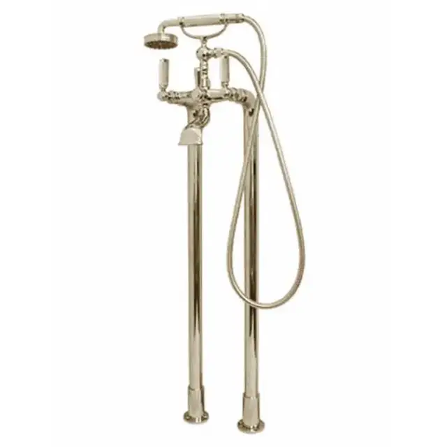 Bossini Liberty Смеситель для ванны, напольный, высота 890 мм, душ лейка Liberty шланг латунь, 150 см ½