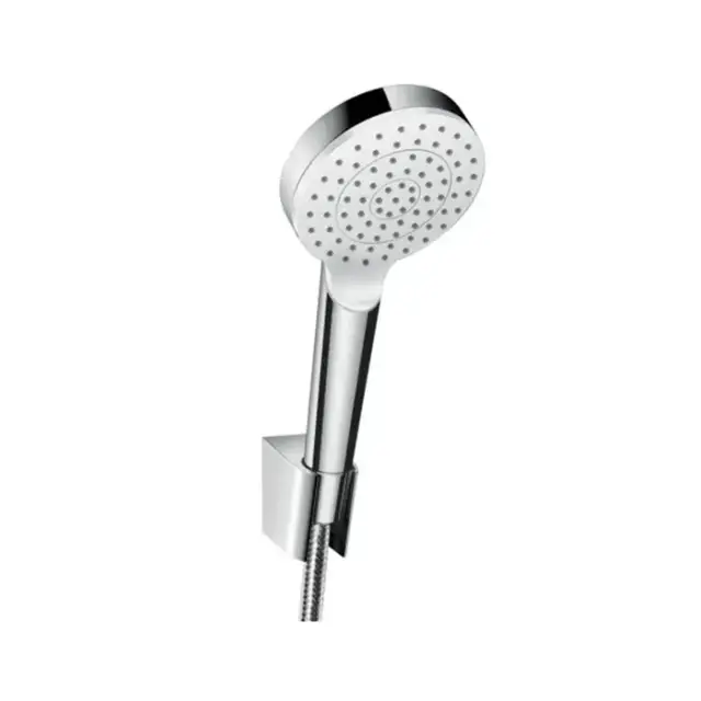 Hansgrohe Crometta 1jet Porter Ручной душ 10см., с держателем, цвет: белый/хром