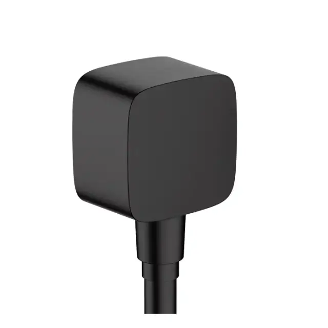 Hansgrohe FixFit Шланговое подсоединение, цвет: черный матовый