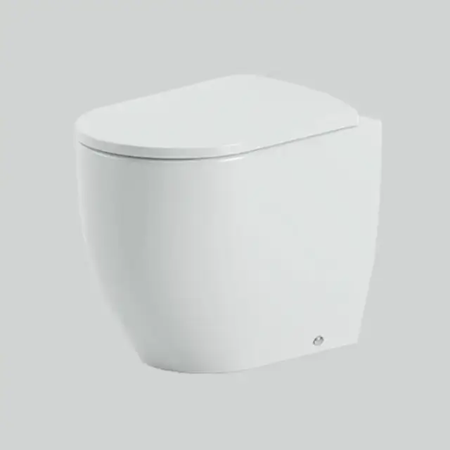 Artceram Monet Унитаз напольный 36х52см., приставной Rimless, цвет: белый глянцевый