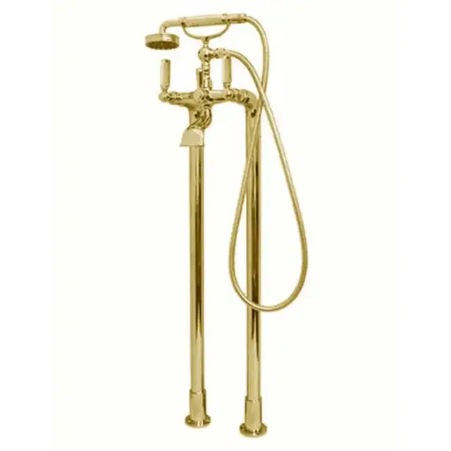 Bossini Liberty Смеситель для ванны, напольный, высота 890 мм, душ лейка Liberty шланг латунь, 150 см ½