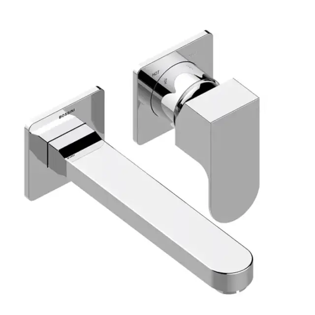 Bossini Gillo Наружная часть cмеситель монорычажного GILLO с изливом 18,5 см , без донного клапана, цвет: хром