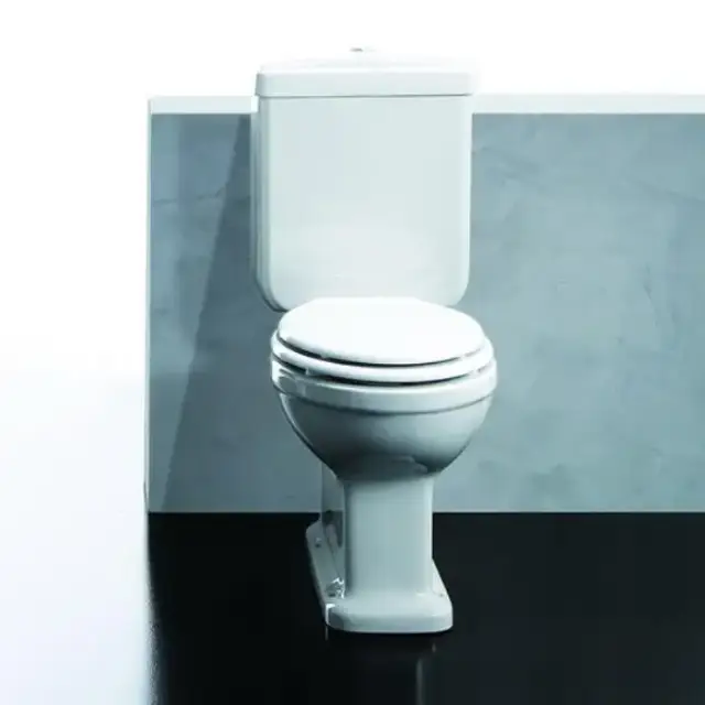 SIMAS Londra Унитаз моноблок 67х36.5см, с вертик. сливом, с бачком и механизмом цвет хром