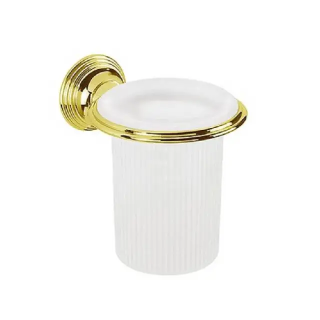 Colombo Hermitage Стакан подвесной, цвет: PVD золото/матовое стекло