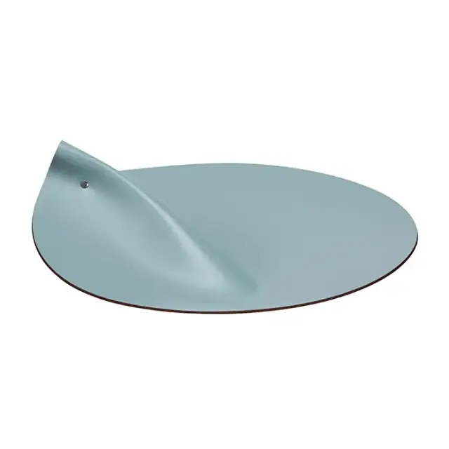 ADJ Крышка для корзины для белья, D33 см., цвет: небесный/эвкалипт