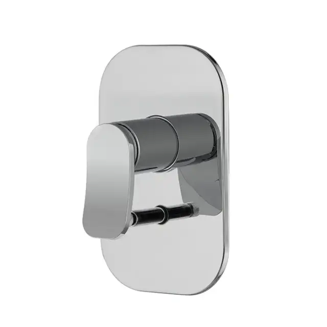 Carlo Frattini Flo' Смеситель для душа,  с переключателем на 2 источника, без внутр. части, цвет: хром