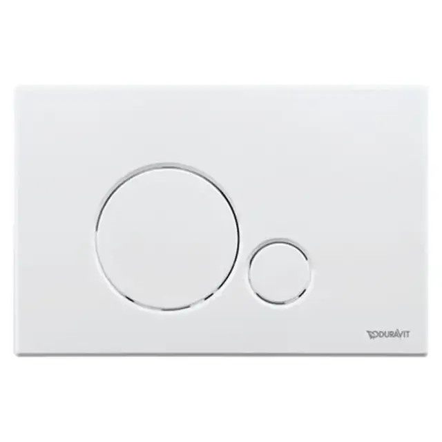 Duravit DuraSystem Beta 120 Клавиша смыва для унитаза, пластик, цвет: белый
