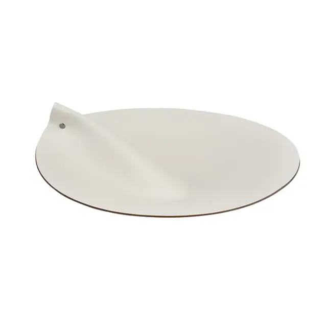 ADJ Крышка для корзины для белья, D33 см., цвет: белый/панна котта