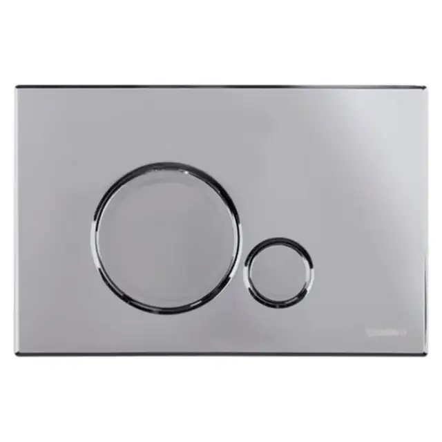Duravit DuraSystem Beta 120 Клавиша смыва для унитаза, пластик, цвет: хром глянцевый