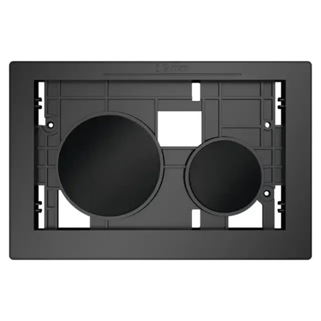 TECE TECEloop 2.0 Панель смыва для унитаза, цвет: черный матовый