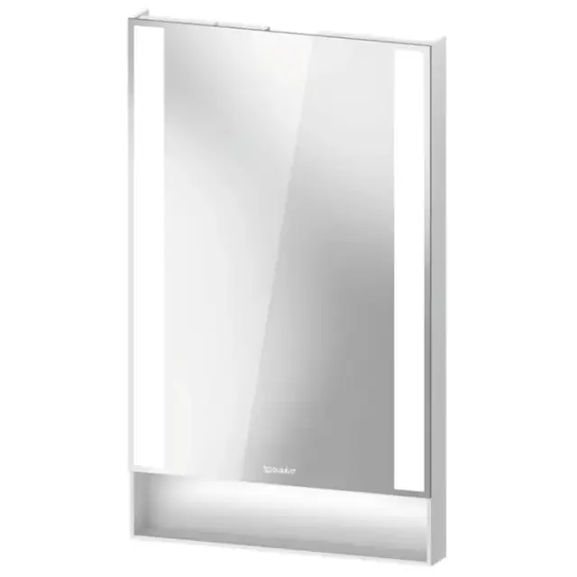 Duravit Qatego Зеркало 45х65cм., с подсветкой, цвет: белый матовый