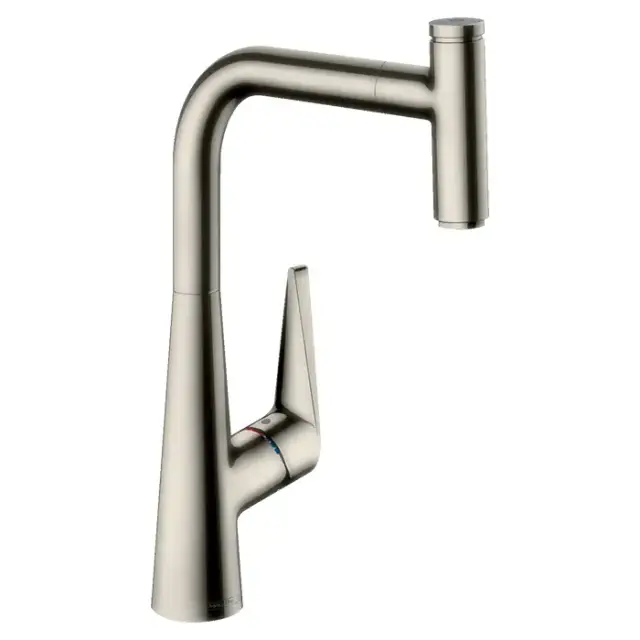 Hansgrohe Talis Select Смеситель для раковины, на 1 отв., цвет: нержавейка