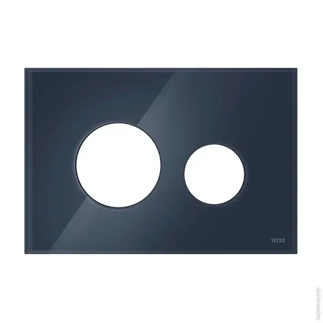 TECE TECEloop Лицевая панель клавиши смыва для унитаза, цвет: стекло вечерняя синева