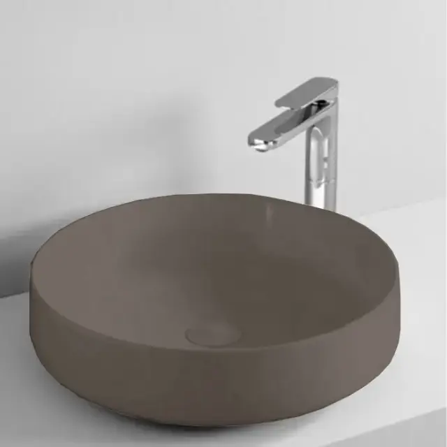 Artceram Cognac Раковина Ø48см., накладная, без отв., без перелива, цвет: tortora