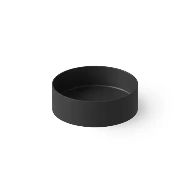 Dea Design Washbasins Раковина 42х42х13см., накладная, без отв., Solid Surface, цвет: Black №16