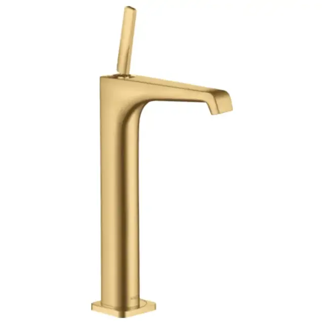 Axor Citterio E Смеситель для раковины 250, на 1 отв., высокий, цвет: шлифованное золото
