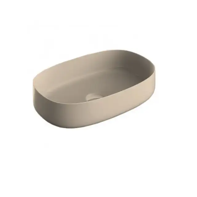 Artceram Cognac Раковина накладная 55x35 см, Saniglaze, цвет: sand