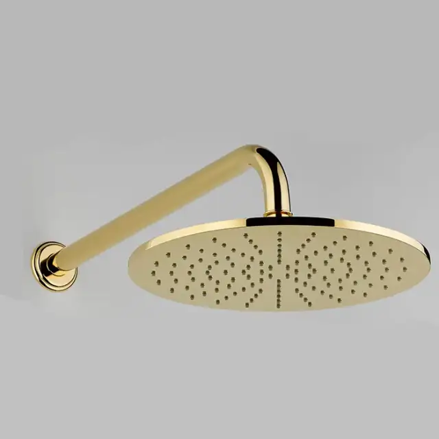 THG Mandarine metal Верхний душ Ø300 мм., цвет: полированное золото