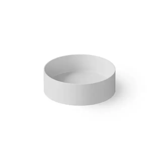 Dea Design Washbasins Раковина 42х42х13см., накладная, без отв., Solid Surface, цвет: White №18